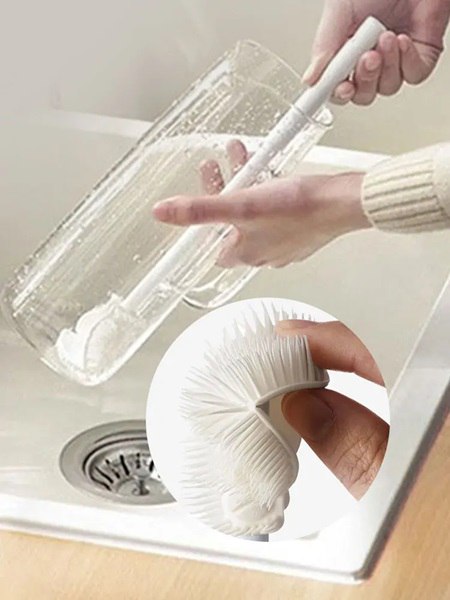 Feather Cleaning Bottle Brush