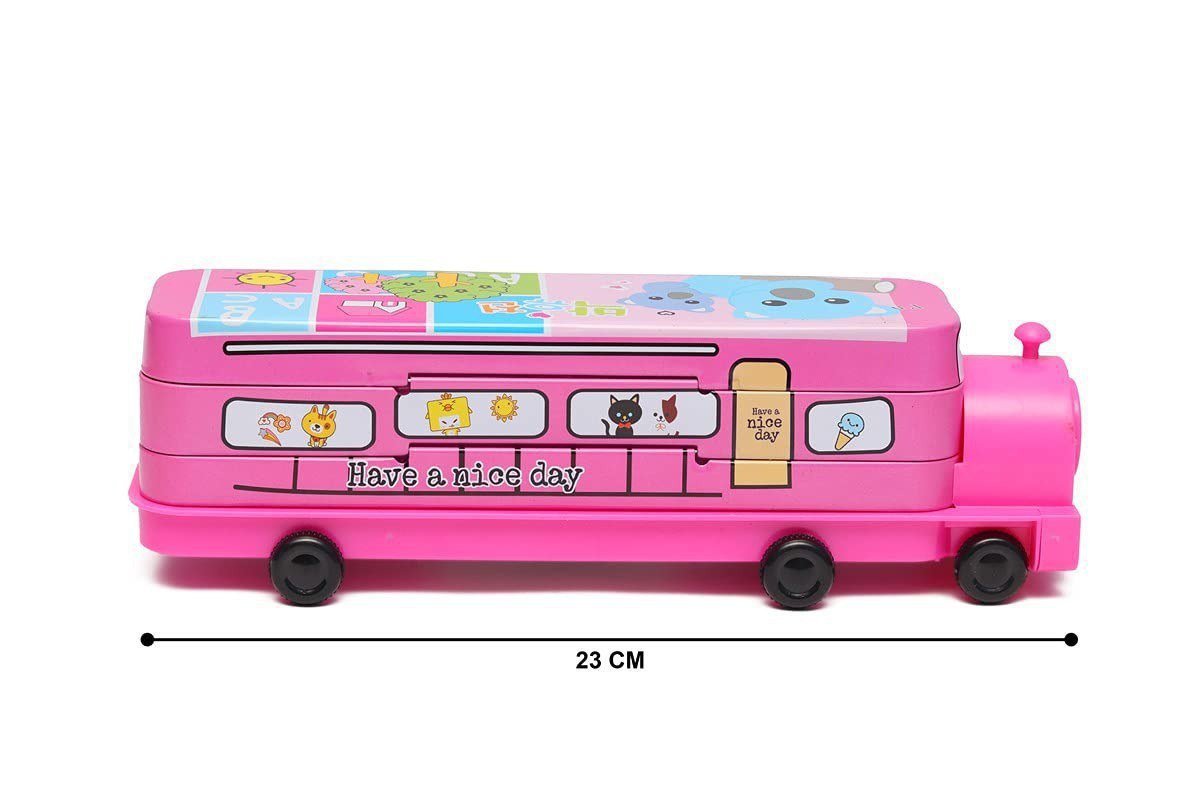 Train Shape Pencil Box