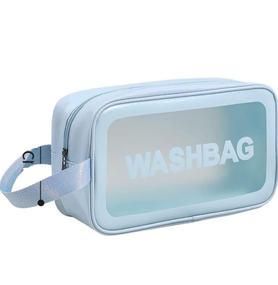 Cosmetic Wash Bag (Blue Medium)