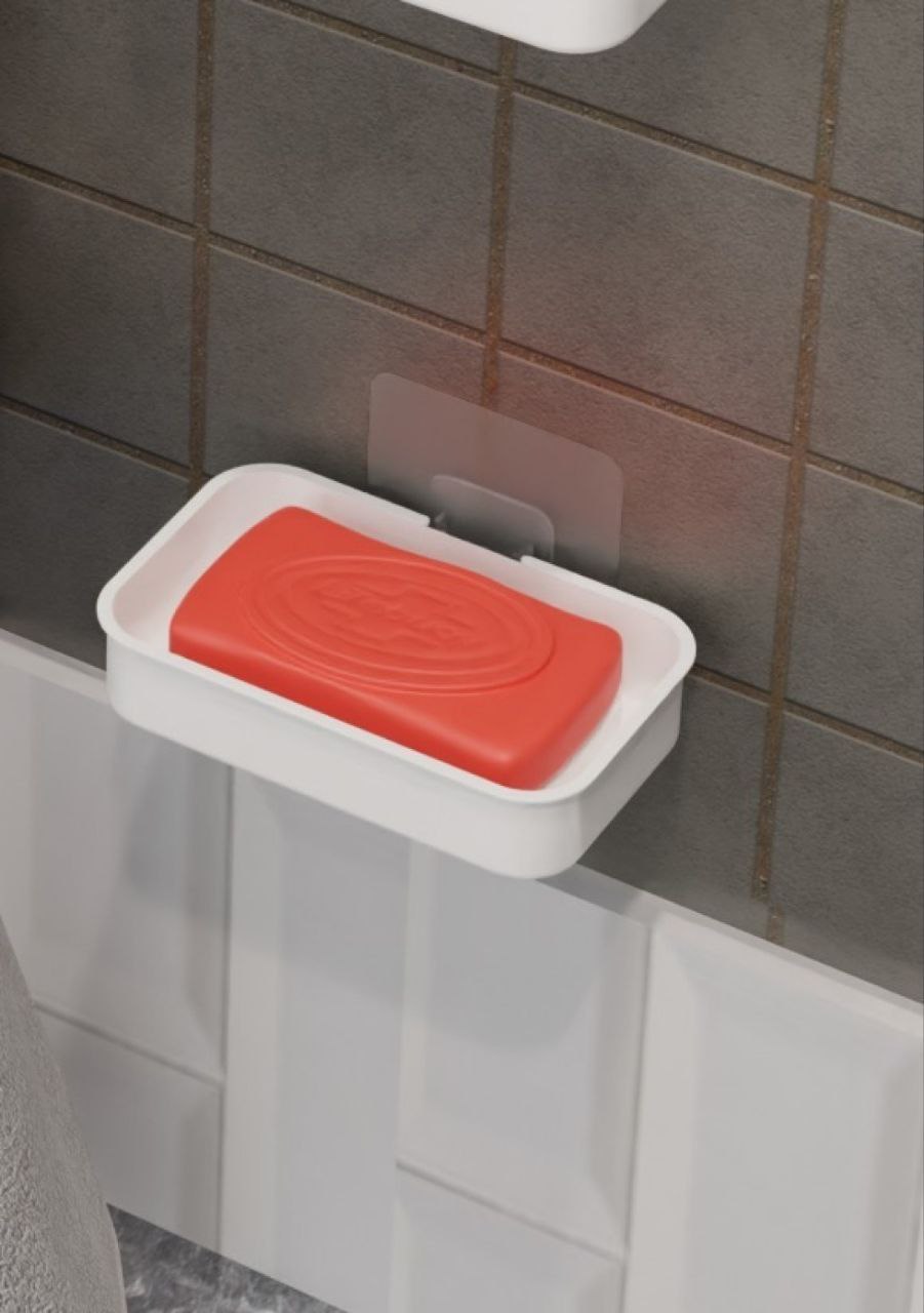Plastic soap dish