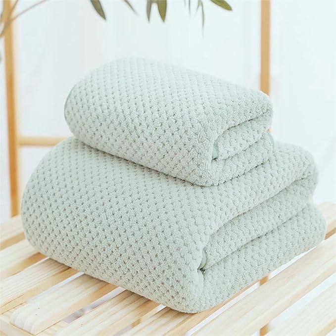 LINEAR Microfiber Bath Towel(Green)