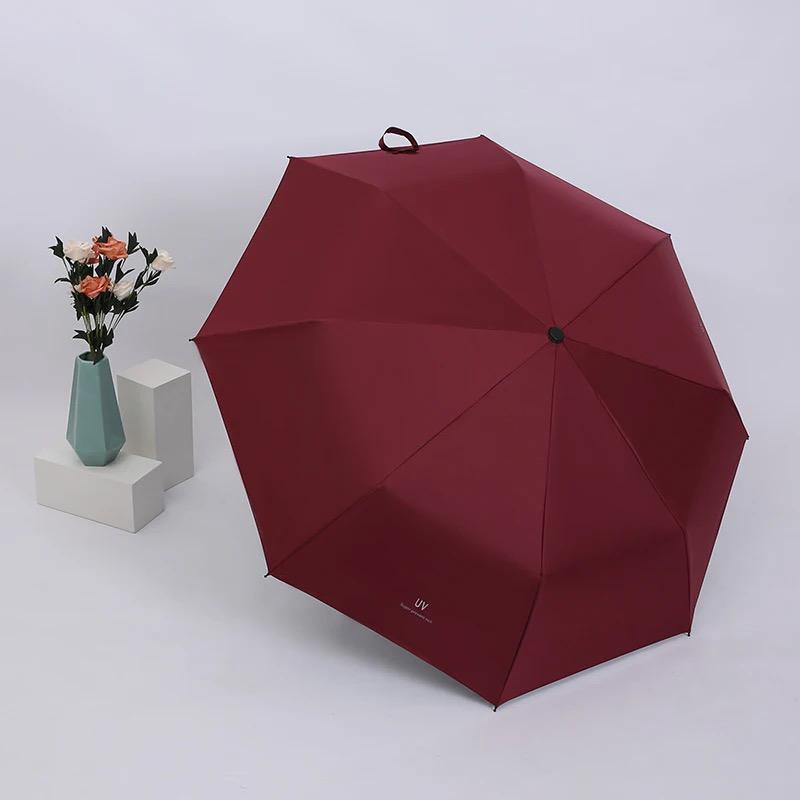 Golden uv umbrella (Red)