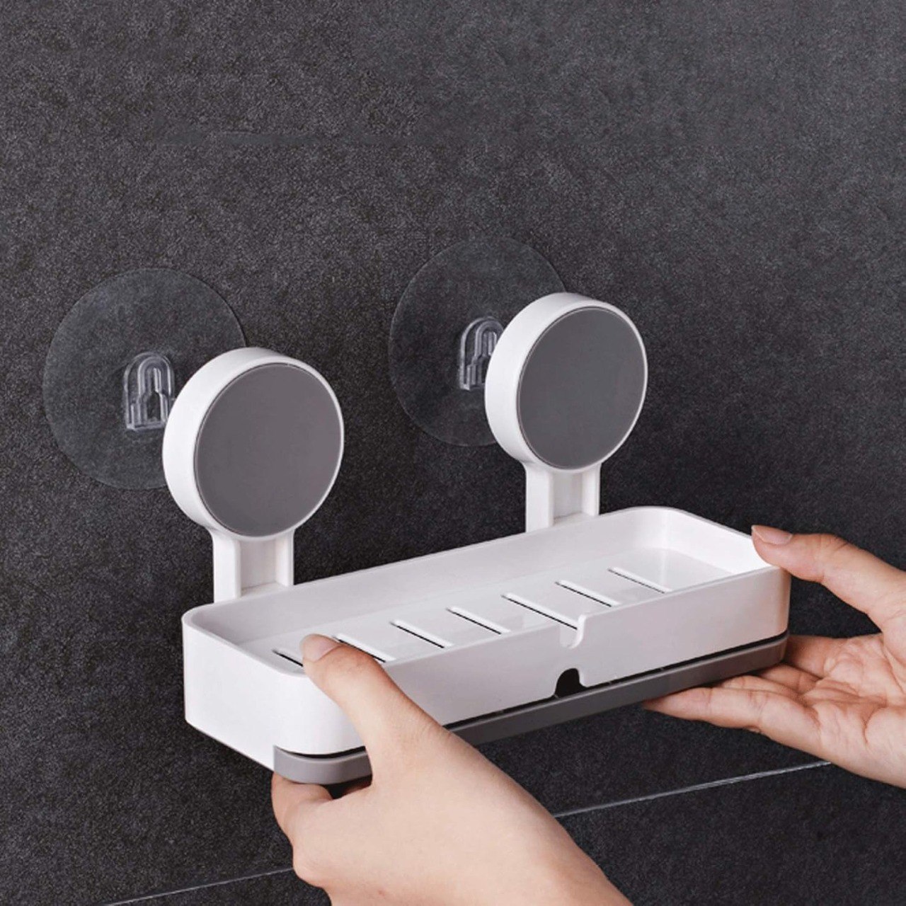 Double Soap Dish Holder