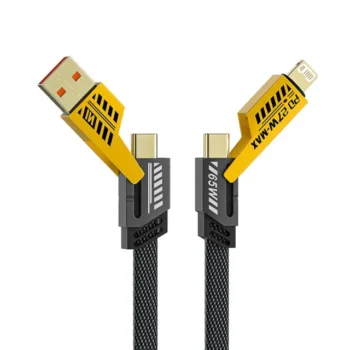 4-in-1 Fast Charger Cable – Universal Use